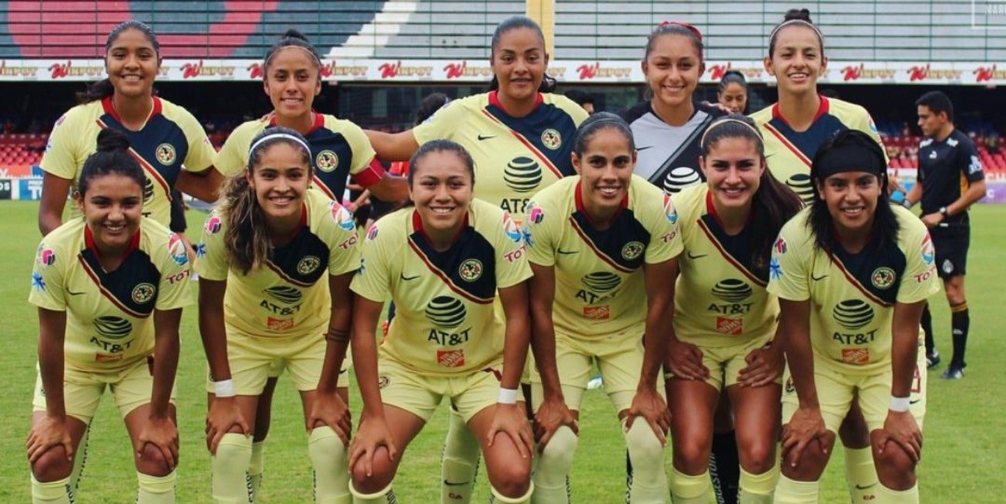 América Femenil goleó a Veracruz y sigue como líder de Liga MX