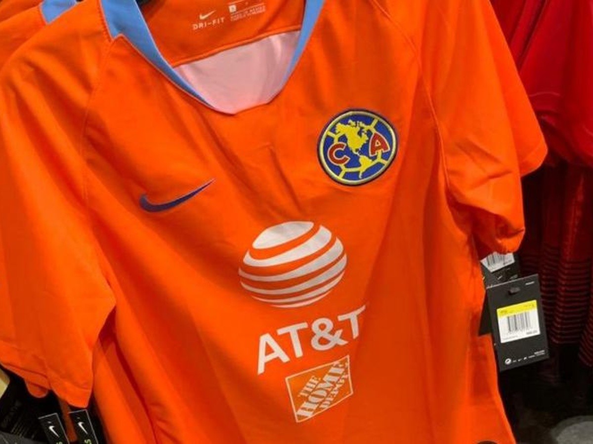 club america jersey naranja
