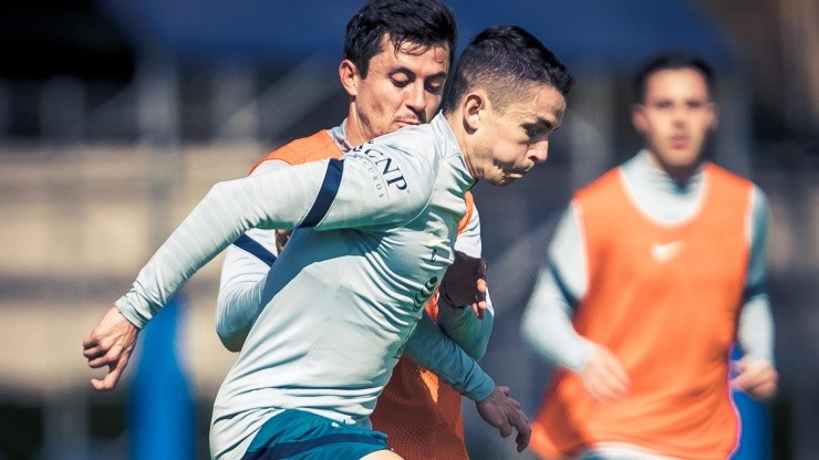 Álvaro Fidalgo ya piensa en el duelo con Pumas.