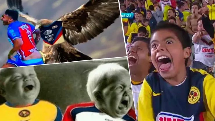 Memes de la goleada de América contra Chivas.
