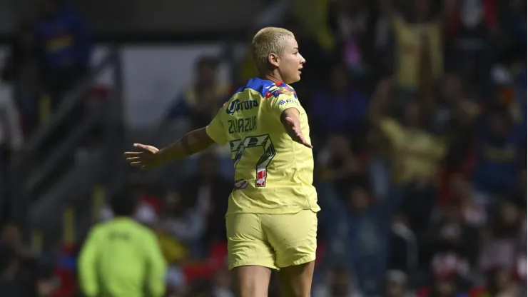 Miah Zuazua marcó el gol de la victoria ante Chivas.
