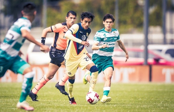 América Sub-20 aplastó a Santos en el Guard1anes 2020 ...