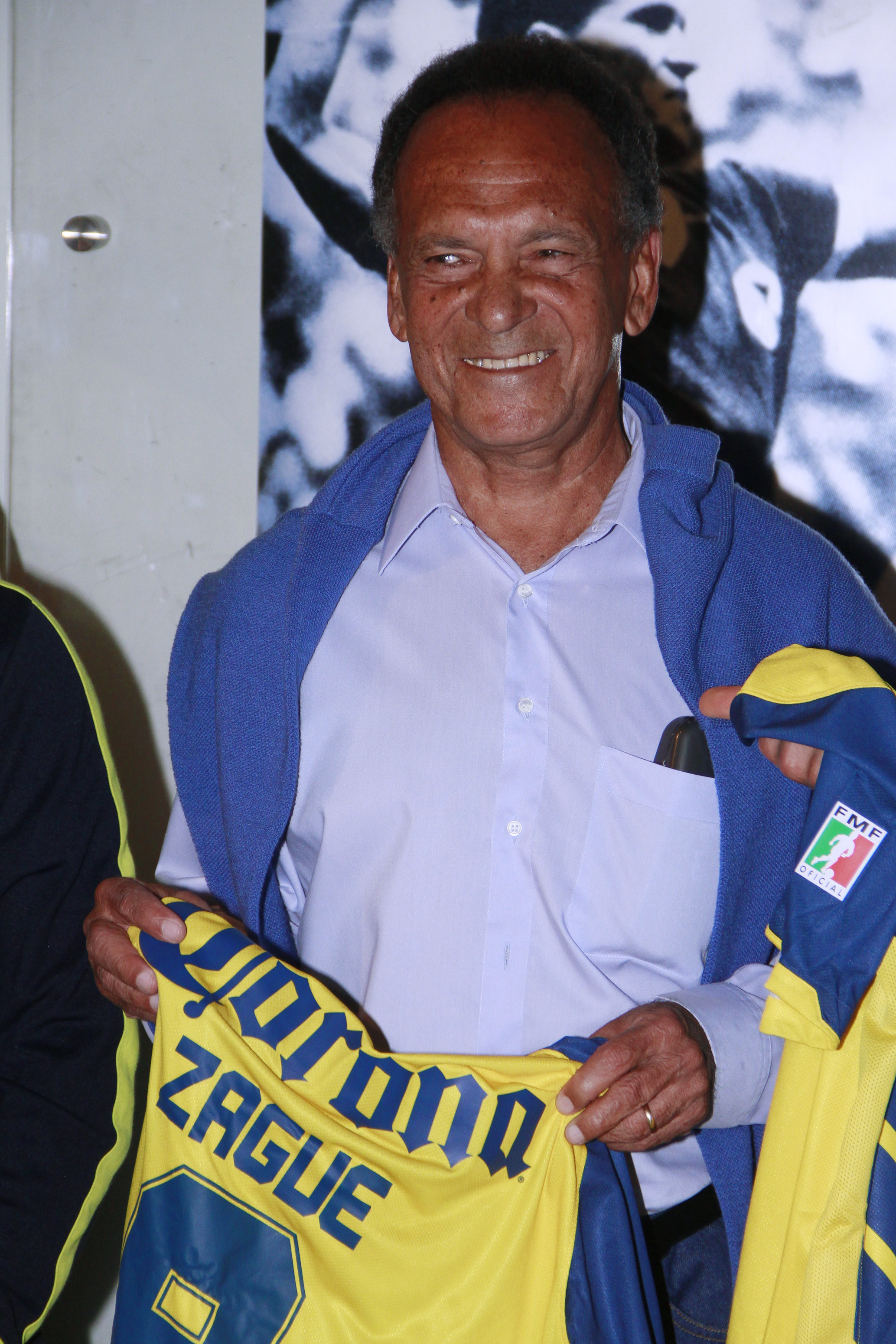 José Alves Zague padre ex club América José Alves Zague padre ex club América