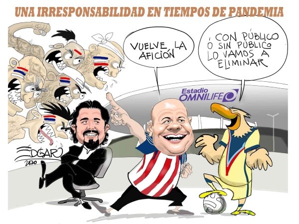 América vs. Chivas El Cartón de Édgar América vs. Chivas El Cartón de Édgar
