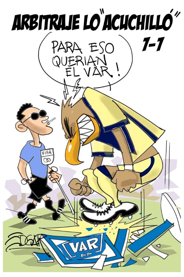 El Cartón de Édgar América vs Portland Concachampions El Cartón de Édgar América vs Portland Concachampions
